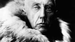 Na fotografii Roald Amundsen.