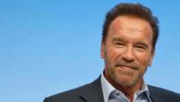 Na fotografii Arnold Schwarzenegger.