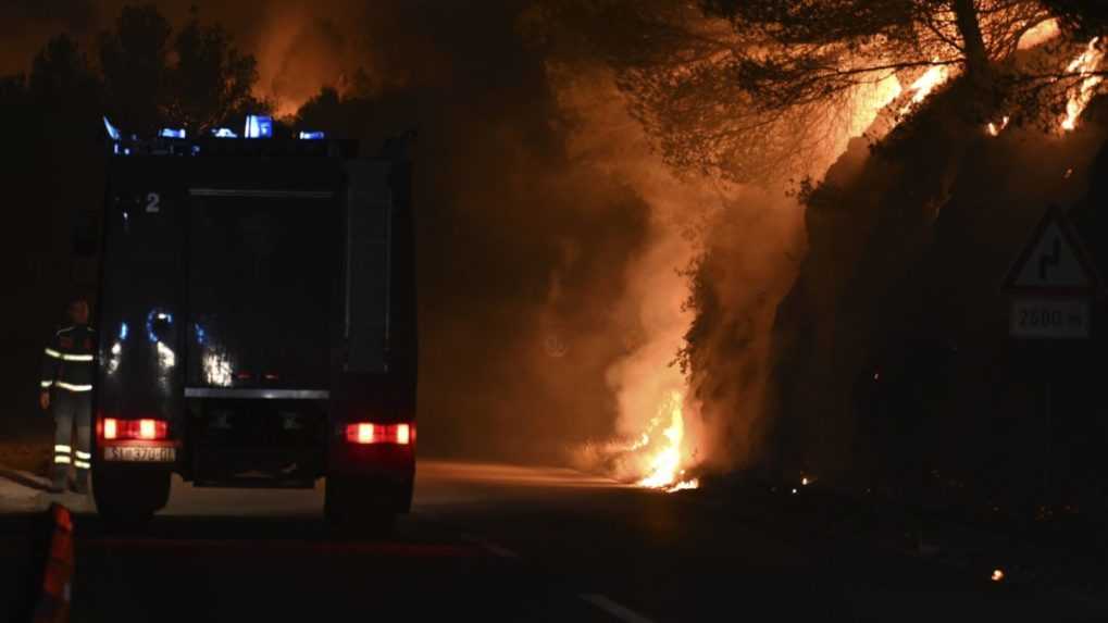 Požiare v Chorvátsku a Portugalsku páchajú značné škody