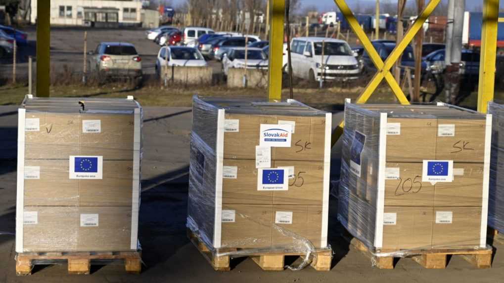 Polícia na Ukrajine odhalila skupinu, ktorá predávala humanitárnu pomoc z EÚ