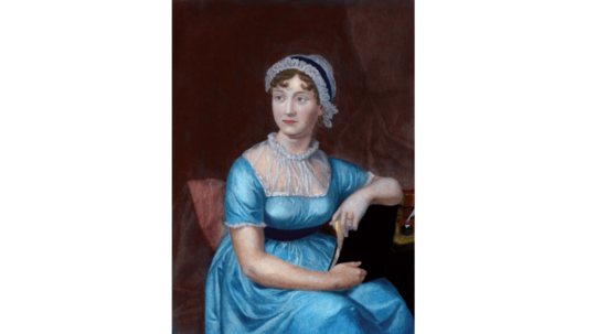 Na snímke Jane Austenová.