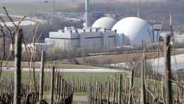 Pohľad na jadrovú elektráreň v juhonemeckom Neckarwestheime.