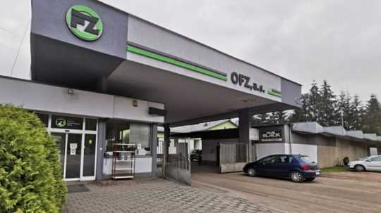 Závod OFZ na výrobu ferozliatin v Oravskom Podzámku.