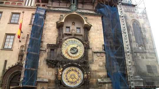 Ilustračná snímka - pražský orloj.
