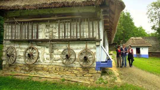 Na snímke Múzeum ľudovej architektúry z oblasti horného Šariša, patriace pod Šarišské múzeum v Bardejove