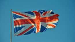 Vlajka Veľkej Británie.