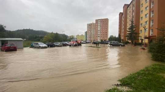 Záplavy v Trstenej