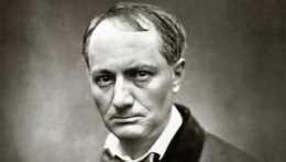 Na fotografii francúzsky básnik Charles Baudelaire.
