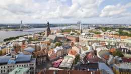 Hlavné mesto Lotyšska-Riga.