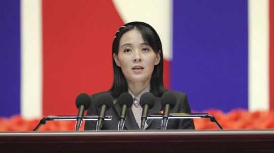 Sestra severokórejského vodcu Kim Jo-džong.