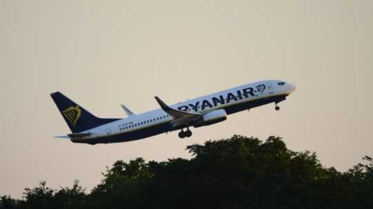 Lietadlo spoločnosti Ryanair.