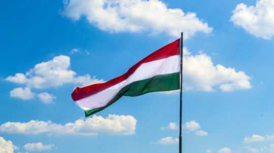 Na ilustračnej snímke vlajka Maďarska.