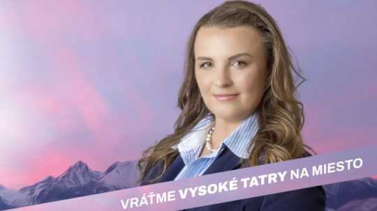 Kandidátka na primátorku Vysokých Tatier Lucia Dubielová.