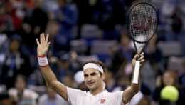 Na archívnej snímke z 10. októbra 2018 švajčiarsky tenista Roger Federer.