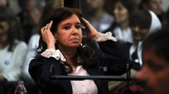 Bývalá argentínska prezidentka a súčasná viceprezidentka Cristina Fernándezová Kirchnerová.