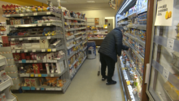 Ilustračná snímka nakupujúceho v potravinách.