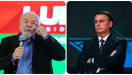 Bývalý a súčasný brazílsky prezident - Luiz Inácio Lula da Silva (vľavo) a Jair Bolsonaro.