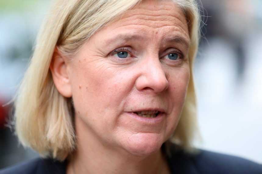 Švédska premiérka Anderssonová uznala porážku a oznámila demisiu