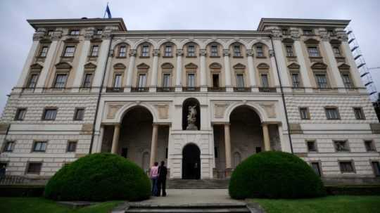Na snímke Černínsky palác v Prahe, sídlo ministerstva .zahraničných vecí.