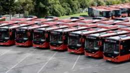 Nové autobusy Dopravného podniku Bratislava.