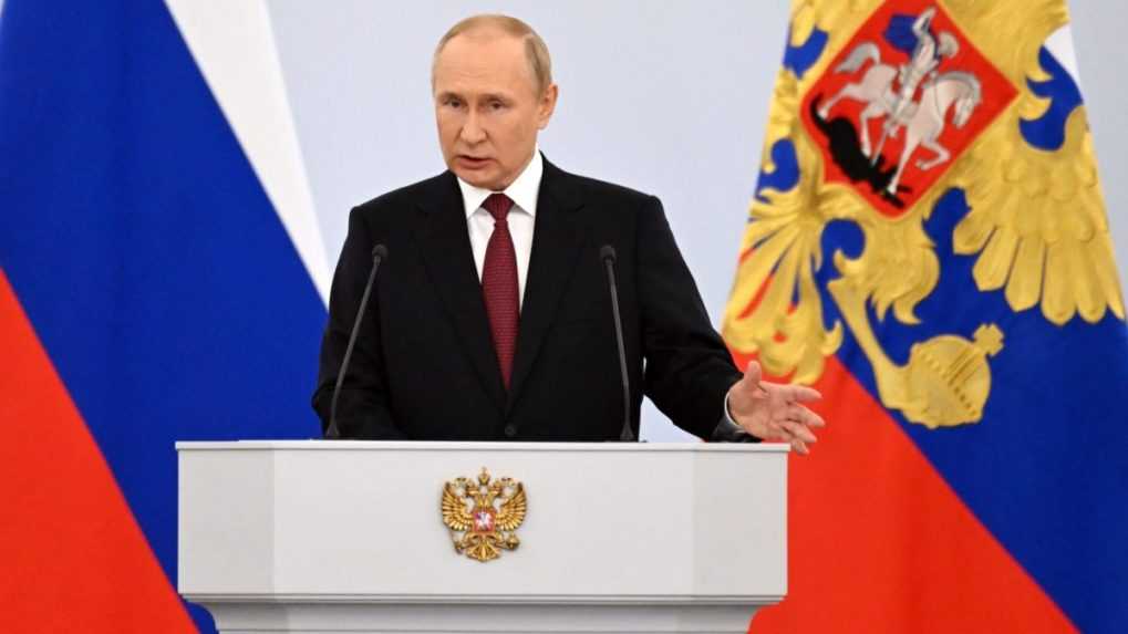 Putin vyhlásil štyri ukrajinské oblasti za územie Ruska