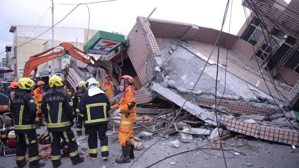 Zemetrasenie na Taiwane má zatiaľ jednu obeť a niekoľko zranených