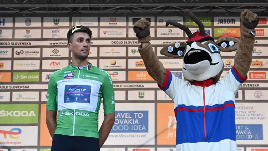 Vernon vyhral aj 1. etapu Okolo Slovenska, má žltý i zelený dres