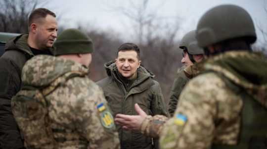 Na ilustračnej snímke ukrajinský prezident Volodymyr Zelenskyj.