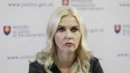 Obžalovaná bývalá štátna tajomníčka rezortu spravodlivosti Monika Jankovská.