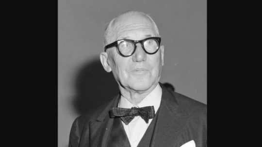 Francúzsky architekt Le Corbusier.