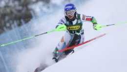 Slovinská lyžiarka Andreja Slokarová.