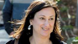 Zavraždená maltská novinárka Daphne Caruanová Galiziová.