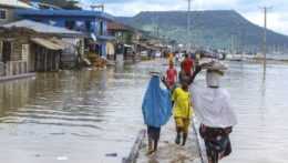 záplavy v Nigérii