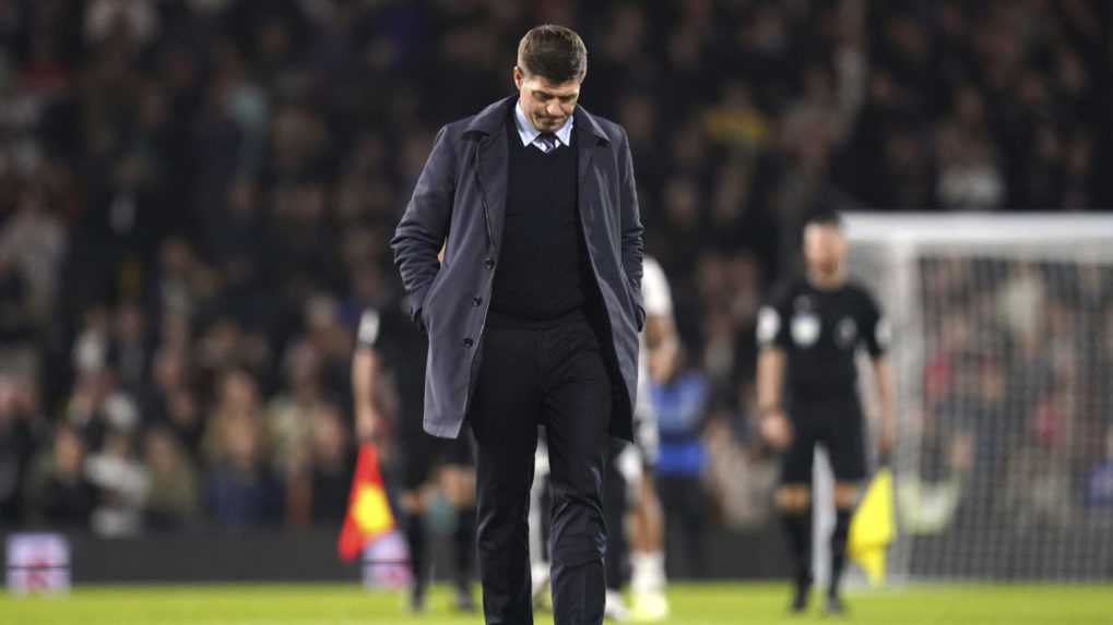 Futbalový klub Aston Villa odvolal trénera Gerrarda