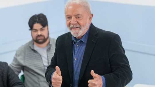 Ľavicový brazílsky exprezident Luiz Inácio Lula da Silva.