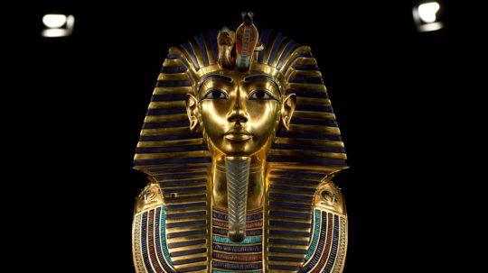 Na snímke je Tutanchamónova maska.