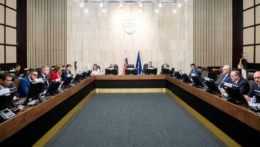 Na snímke rokovania Hospodárskej a sociálnej rady SR v Bratislave 7. novembra 2022.
