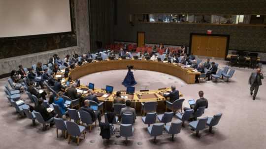 Zasadnutie Bezpečnostnej rady OSN.