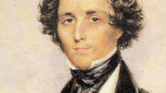 Na snímke nemecký hudobný skladateľ Jakob Ludwig Felix Mendelssohn-Barthold.