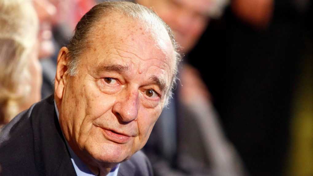 Na snímke je bývalý francúzsky prezident Jacques Chirac.