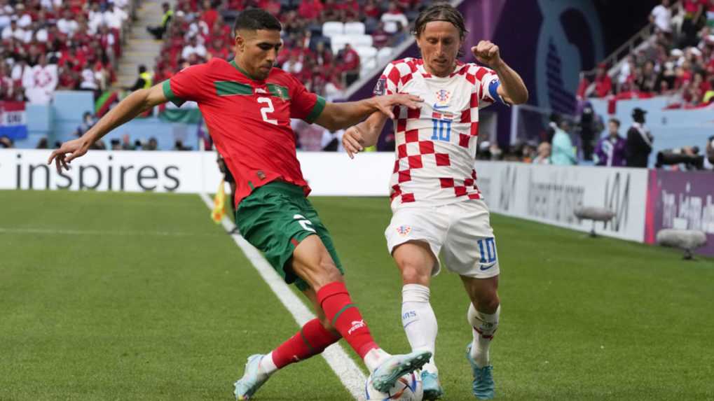 MS vo futbale 2022: Zápas Maroka s Chorvátskom skončil bez gólu