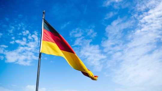 Ilustračná snímka nemeckej vlajky.