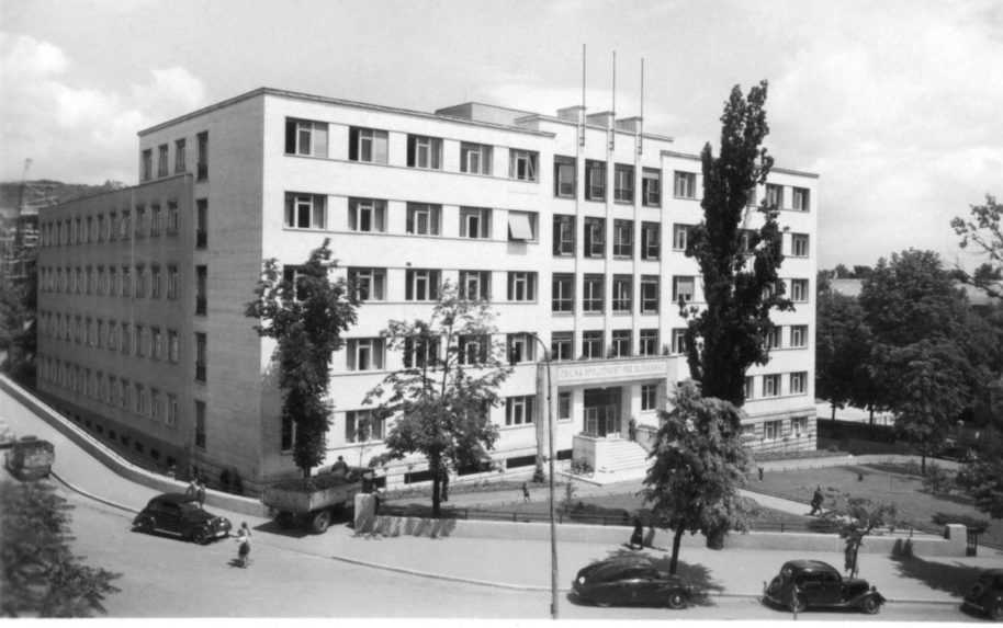 Na snímke bývalá budova Slovenskej obilnej spoločnosti.