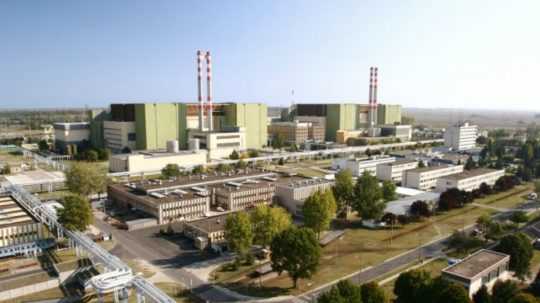 Na snímke maďarská jadrová elektráreň Paks.