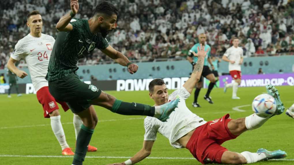 MS vo futbale 2022: Poliaci triumfovali nad Saudskou Arábiou