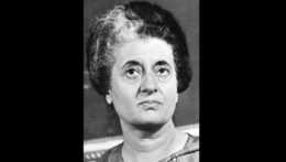 Na archívnej snímke bývalá indická premiérka Indira Gándhiová.