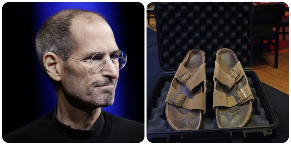Staré sandále Steva Jobsa sa vydražili za rekordných takmer 220 000 dolárov
