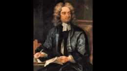 Na snímke írsky spisovateľ a satirik Jonathan Swift.