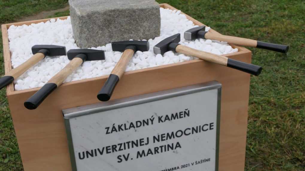 V Martine poklepali základný kameň novej nemocnice