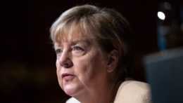 Na snímke je bývalá nemecká kancelárka Angela Merkelová.